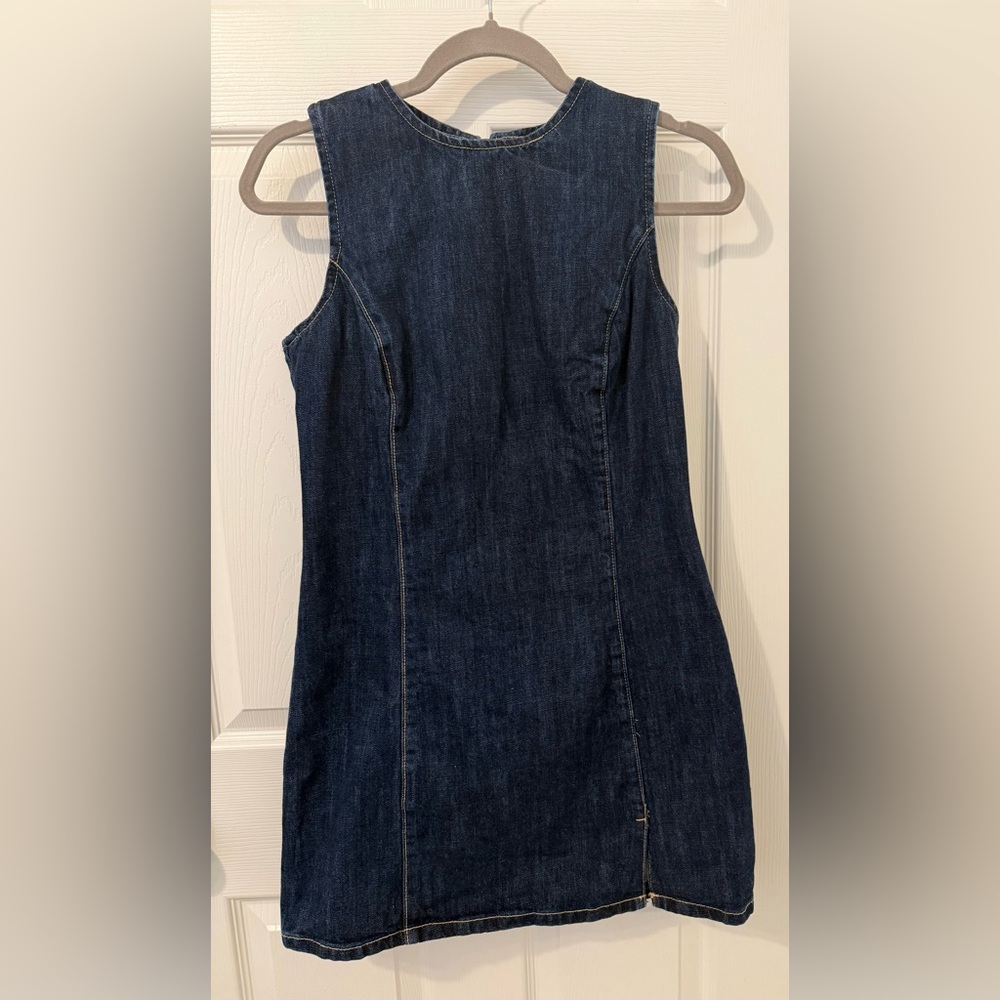 Zara - Denim Mini Dress